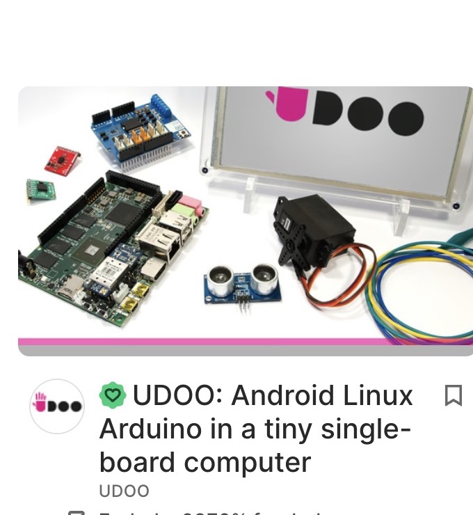 UDOO QUAD/DUAL Kickstarter campaign